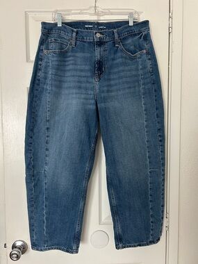 Old navy barrel jeans